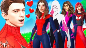 Spiderman CHERCHE une NOUVELLE COPINE ! (Fortnite Défilé de Mode)