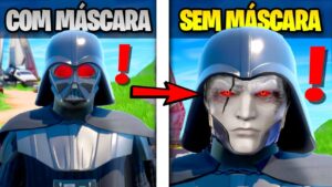 TIREI A MÁSCARA dos CHEFES MÍTICOS e DAS SKINS do FORTNITE TEMPORADA 3!