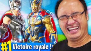 Top 1 incroyable avec les NOUVEAUX SKINS ''THOR: LOVE AND THUNDER'' sur Fortnite !