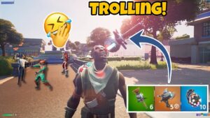 Trolling kids in Fortnite Party Royale #4