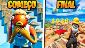 VIRANDO PRO PLAYER DE FORTNITE EM 1 VIDEO!