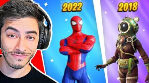 VOLTEI NO TEMPO DO FORTNITE