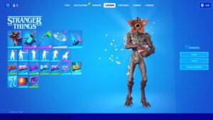 stranger things returns to fortnite..