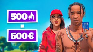 1 POINT D'ARÈNE = 1€ avec ZETFAR sur FORTNITE !