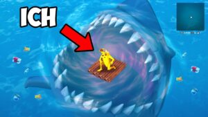 24 STUNDEN ALLEIN nur im WASSER ÜBERLEBEN in Fortnite 3! (extrem)