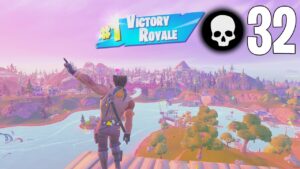 32 Elimination Solo vs Squads Win Full Gameplay Fortnite Chapter 3 Season  3 (PS4 Controller)