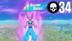 34 Elimination Solo vs Squads Win Full Gameplay Fortnite Chapter 3 Season  3 (PS4 Controller)