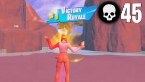 45 Elimination Solo vs Squads Win Full Gameplay Fortnite Chapter 3 Season  3 (PS4 Controller)