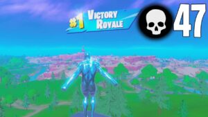 47 Elimination Solo vs Squads Win Full Gameplay Fortnite Chapter 3 Season  3 (PS4 Controller)