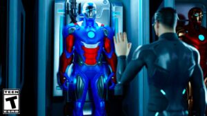 A VOLTA do HOMEM de FERRO FORTNITE TEMPORADA 4 MARVEL! ITEM MITICO do HOMEM DE FERRO.