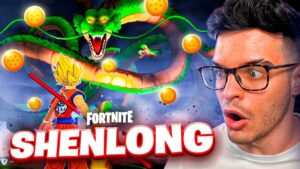 ASÍ ÉS EL *EVENTO SHENLONG* DRAGON BALL x FORTNITE!!