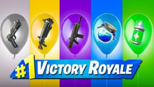 BALLON ALÉATOIRE CHALLENGE sur FORTNITE ! 🎈