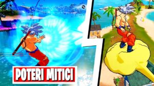 CERCO I POTERI MITICI DI GOKU MA... FORTNITE X DRAGON BALL