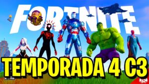 COMO SERA EL PASE DE BATALLA DE LA TEMPORADA 4 CAPITULO 3 DE FORTNITE ...!?