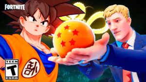 DRAGON BALL X FORTNITE TODOS os TEASERS e TRAILERS!