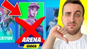 Ecco Perchè NON gioco più Arena! Fortnite ITA!
