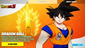 FORTNITE DRAGON BALL UPDATE!