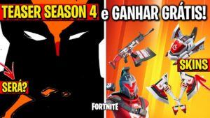 FORTNITE - GANHAR SKIN GRÁTIS, RECOMPENSA REMOVIDA e TEMA TEMPORADA 4?
