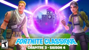 FORTNITE SAISON 4 - RETOUR AU CHAPITRE 1 !