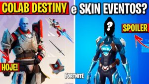 FORTNITE - SKINS DESTINY, GANHAR ITEM GRÁTIS e UPDATE EVENTO FINAL