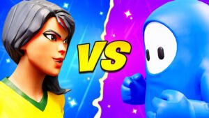 FORTNITE vs FALL GUYS