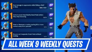 Fortnite Week 9 Quests Guide - How to complete Week 9 Weekly Challenges in Chapter 3 Season 3
