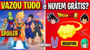 GLIDER GRÁTIS DRAGON BALL? VAZARAM AS SKINS OFICIAIS! (RECOMPENSAS e DESAFIOS?)