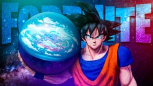 GOKU SALVARÁ EL MUNDO DE FORTNITE