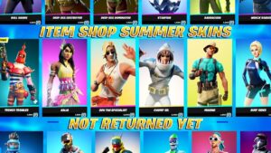 Item Shop Summer Skins not Returned! Fortnite