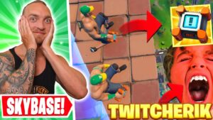 JAG STRESSAR SÖNDER TWITCHERIK I EN SKYBASE I FORTNITE