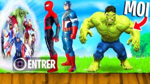 J'INFILTRE un SERVEUR de AVENGERS SECRET sur FORTNITE