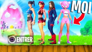 J'INFILTRE un SERVEUR pour FILLE et INTERDIT aux GARÇONS sur FORTNITE