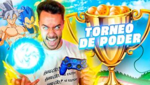 JUEGO EL TORNEO DE DRAGON BALL X FORTNITE Y ELEVO MI PODER - TheGrefg
