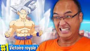 J'ai ENFIN fait TOP 1 avec Dragon Ball sur Fortnite !