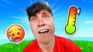 J'ai JOUÉ à FORTNITE alors qu'il faisait CHAUD !