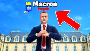 J'ai Prétendu Être Emmanuel Macron sur Fortnite !