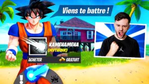 Je découvre la MAJ "DRAGON BALL" sur Fortnite ! (Skins, Nouvelles villes...)
