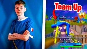 La NOUVELLE STRUCTURE de XSWEEZE 😍 MALIBUCA TEAM UP ? 😱 (Dentoz Fortnite)