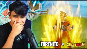 MI PRIMERA VEZ con GOKU en FORTNITE😱 KRECK