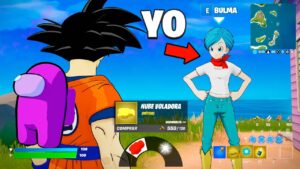 Me HAGO PASAR por BULMA en FORTNITE!