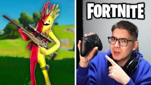 Minha PRIMEIRA VEZ jogando Fortnite (ft. Flakes e Manteiga)