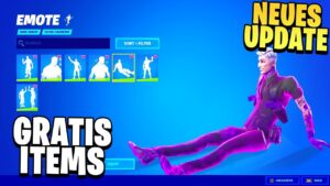 NEUES UPDATE, GRATIS ITEMS, Map Änderungen in Fortnite | Deutsch