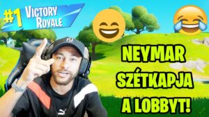 NEYMARRAL JÁTSZOTTAM!😯🤣😂 - Fortnite Magyarul!