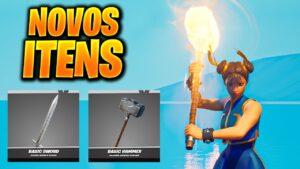 NOVOS ITENS DE ESPADA E MARTELO CHEGARAM NA ATUALIZAÇÃO SECRETA DO FORTNITE!