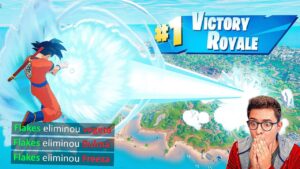 O GOKU CHEGOU AO FORTNITE! *Dragon Ball*