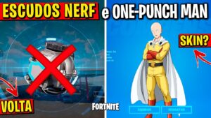 ONE-PUNCH MAN NO FORTNITE? NOVO UPDATE e EVENTO FINAL