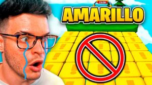 PROHÍBIDO TOCAR el COLOR AMARILLO en Stumble Guys…