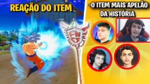 REAÇÃO DO NOVO ITEM, FROSTY VS RETAKE E BAGU, SUETAM E THOME KARMA, DRAGON BALL X FORTNITE