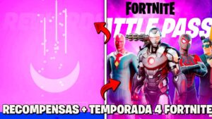 RECOMPENSAS + TEMPORADA 4 CAPITULO 3 FORTNITE TEORIAS E VAZAMENTOS