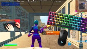 Razer Huntsman Mini Analog Keyboard Sounds 😴 ASMR 😍 Smooth Fortnite Titled Towers Gameplay 240FPS